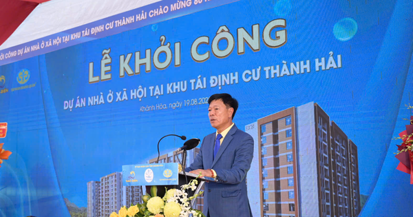 "Ông trùm" nhà ở xã hội khởi công dự án hơn 1.350 căn tại Khánh Hoà vào dịp đặc biệt quan trọng