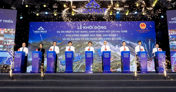 Tỷ phú Trần Đình Long khởi động dự án KCN Hòa Tâm – Giai đoạn 1 và Cảng Bãi Gốc, tổng vốn đầu tư 120.000 tỷ đồng