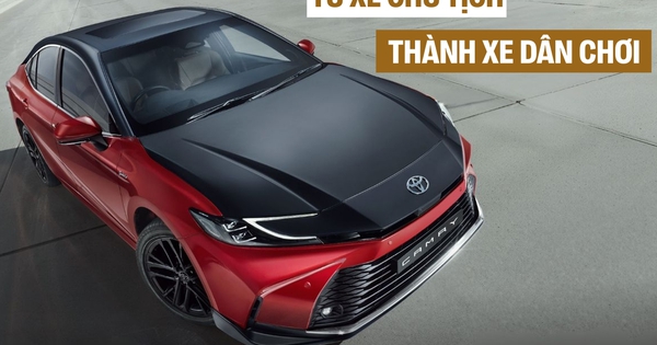 Toyota Camry từ 'xe chủ tịch' thành 'xe dân chơi': Bổ sung bản mới bắt mắt hơn, thêm tiện nghi mà giá không đổi