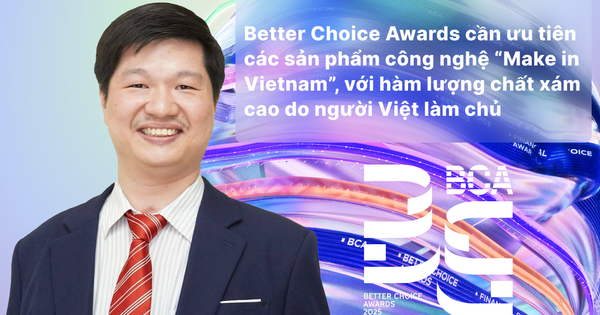 PGS.TS Lê Hoàng Sơn: Better Choice Awards cần ưu tiên các sản phẩm công nghệ “Make in Vietnam”, với hàm lượng chất xám cao do người Việt làm chủ