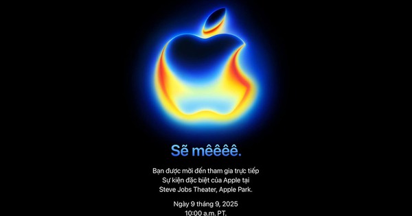 Apple gửi thư mời sự kiện ra mắt iPhone 17 ngày 9/9: “Sẽ mêêêê”