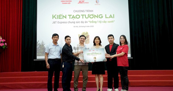 J&T Express hưởng ứng phong trào trồng cây lan tỏa tinh thần xanh trong dịp kỷ niệm 80 năm Quốc khánh