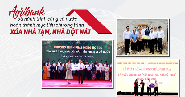 Agribank và hành trình cùng cả nước hoàn thành mục tiêu chương trình xóa nhà tạm, nhà dột nát