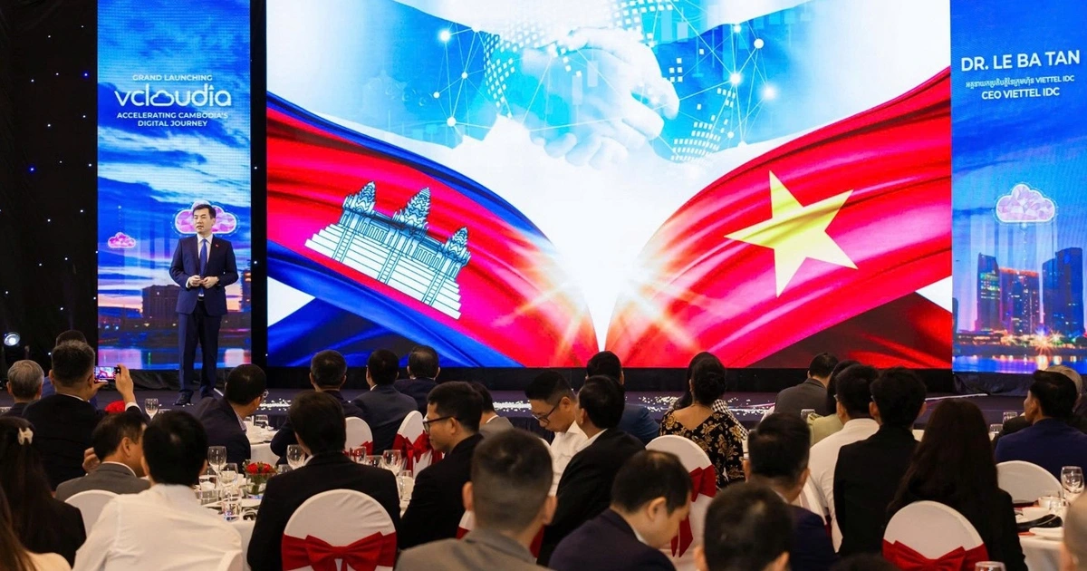 Viettel IDC ra mắt thương hiệu Vcloudia tại Campuchia, hiện thực hóa chiến lược Go Global