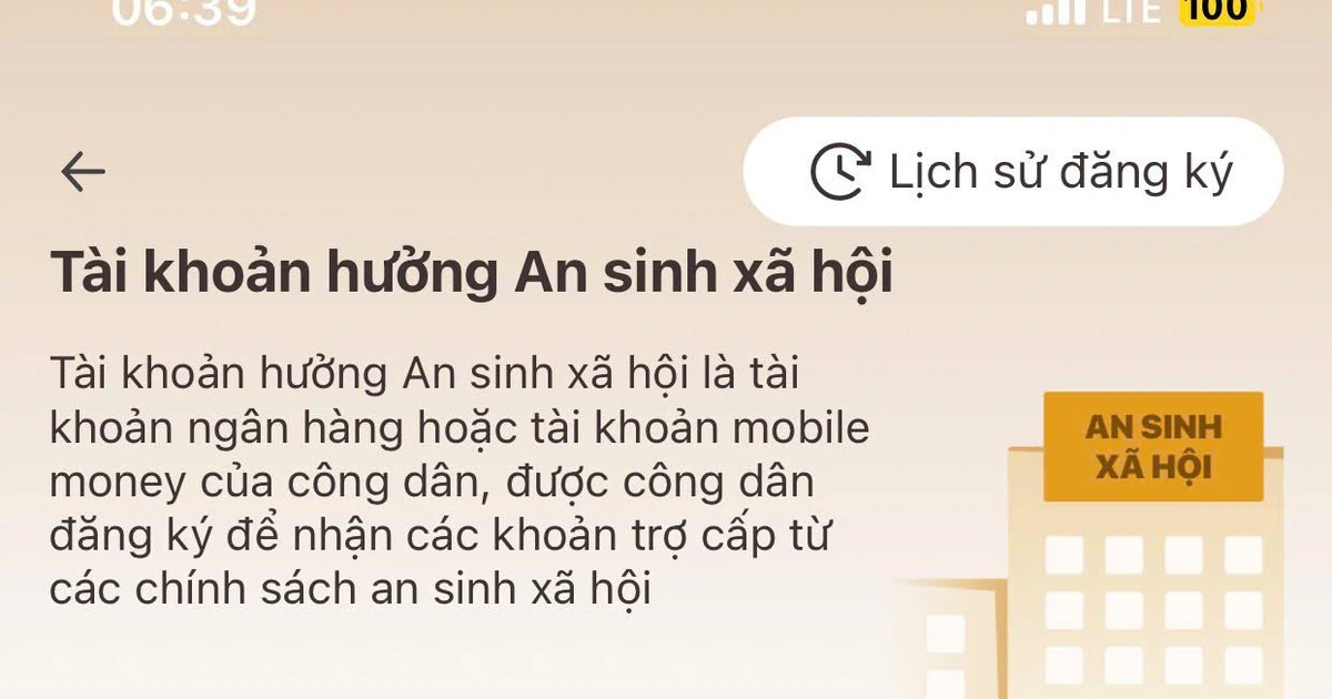Những ngân hàng nào đã liên kết trên tài khoản an sinh xã hội của VNeID?