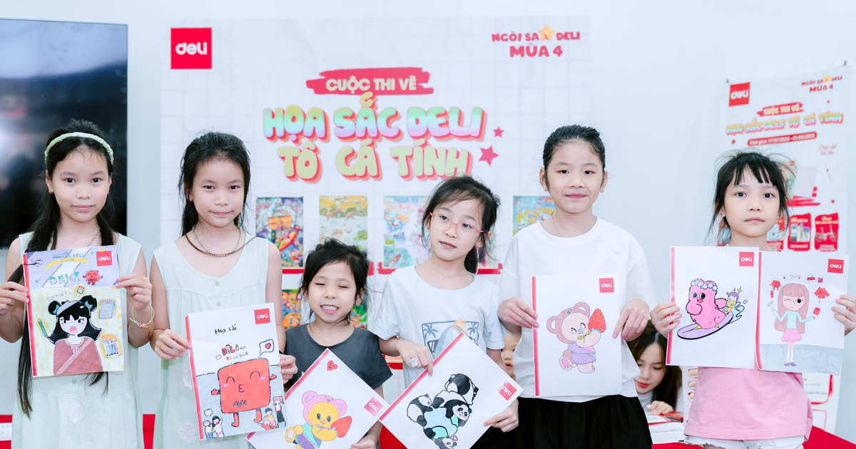 'Ngôi sao Deli' - Khơi dậy sự hứng khởi chào đón năm học mới