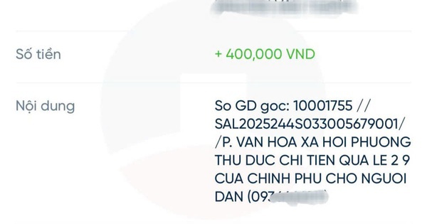 Nhiều ngân hàng chi trả hơn 1.100 tỉ đồng quà tặng 100.000 đồng cho người dân