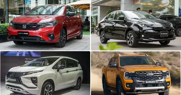Nhiều mẫu xe ăn khách được nâng mức giảm giá trong tháng Ngâu