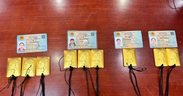 Triệt phá đường dây vận chuyển vàng miếng từ Trung Quốc vào Việt Nam