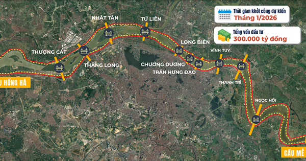 Đại lộ 300.000 tỷ đồng tại Hà Nội dự kiến khởi công trong năm 2026 có gì đặc biệt?