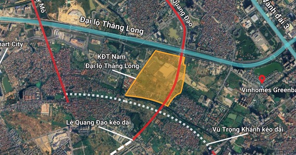Hà Nội sắp có KĐT 20.000 tỷ, rộng 75 ha nằm cạnh khu biệt thự hơn 1 tỷ đồng mỗi m2, đắt đỏ nhất Hà Nội