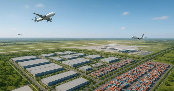 Sẽ có 'thành phố hàng hóa' ở khu vực sân bay Long Thành?
