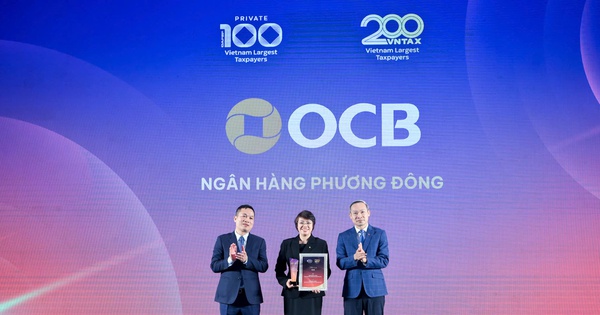 OCB tiếp tục được vinh danh trong top doanh nghiệp nộp ngân sách lớn nhất Việt Nam 2025