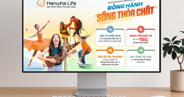 Hanwha Life ra mắt sản phẩm bảo hiểm liên kết đơn vị “Đồng Hành Sống Thỏa Chất”