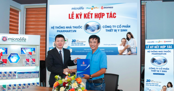 Pharmart.vn x Biomeq hợp tác: Chung tay bảo vệ huyết áp cùng Microlife
