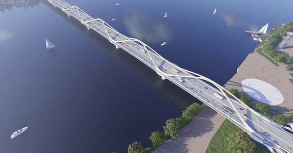 Chỉ vài tuần nữa, Hà Nội sẽ khởi công "siêu cầu" vượt sông Hồng gần 16.000 tỷ đồng, rộng 8 làn xe, nối phố cổ với Long Biên