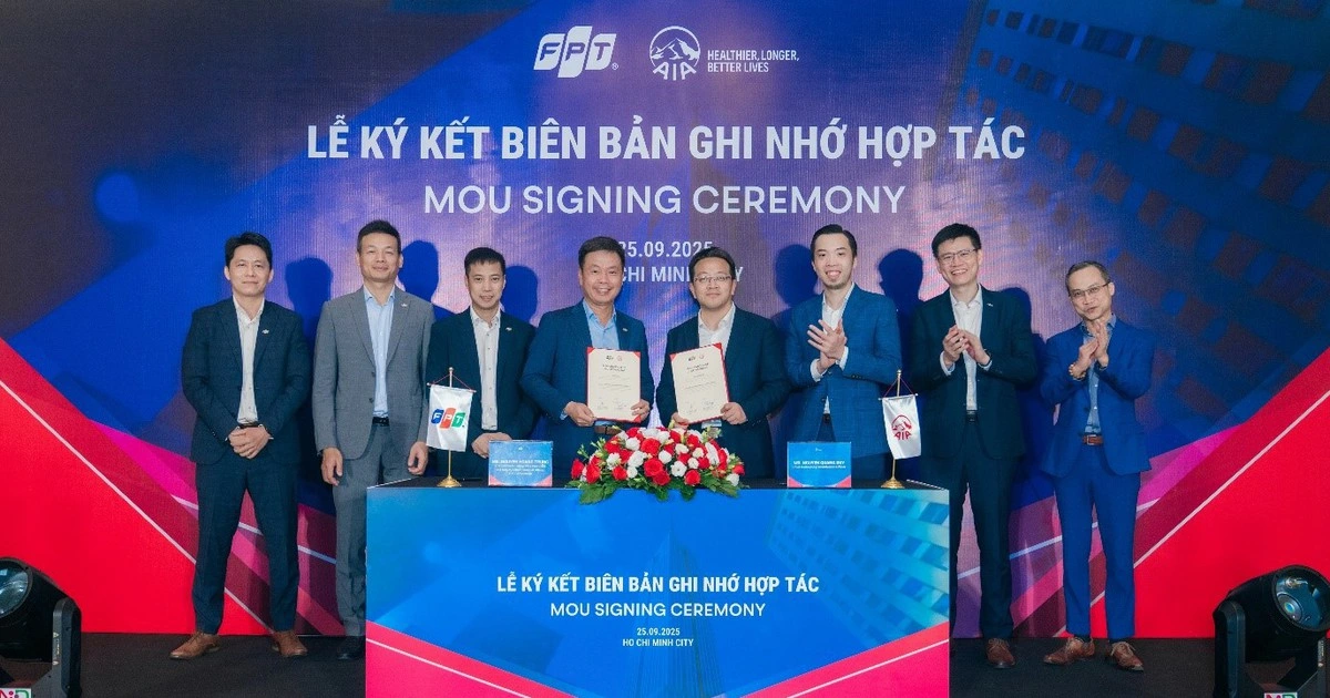 AIA Việt Nam hợp tác FPT thúc đẩy chuyển đổi số lĩnh vực bảo hiểm sức khỏe