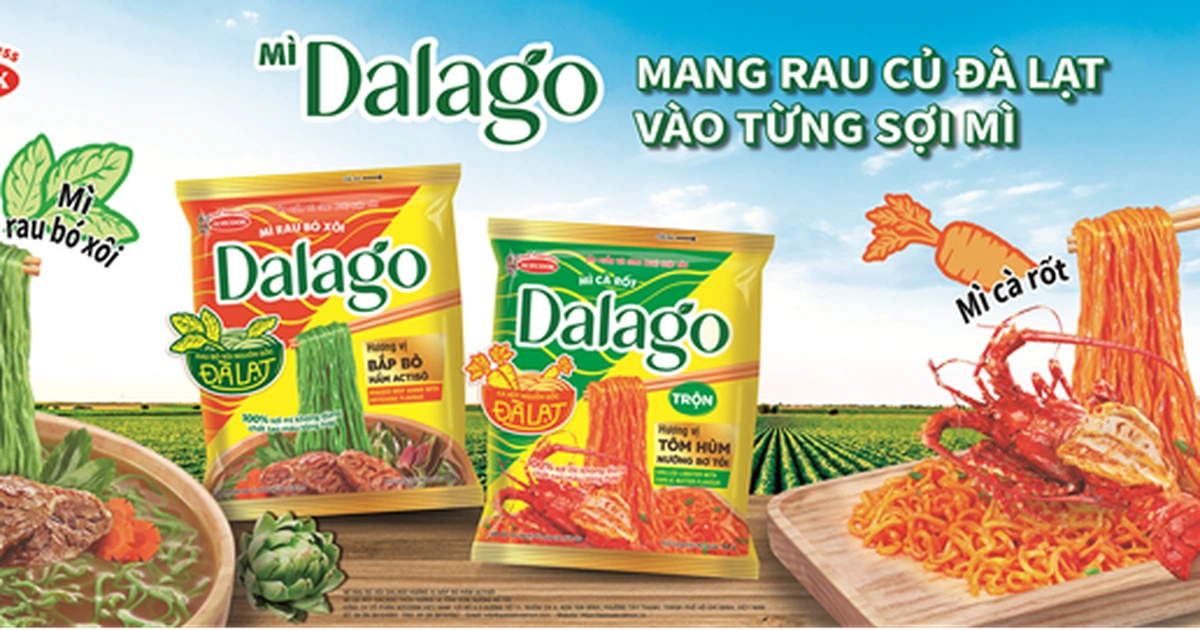 Acecook Việt Nam ra mắt sản phẩm mì ăn liền Dalago