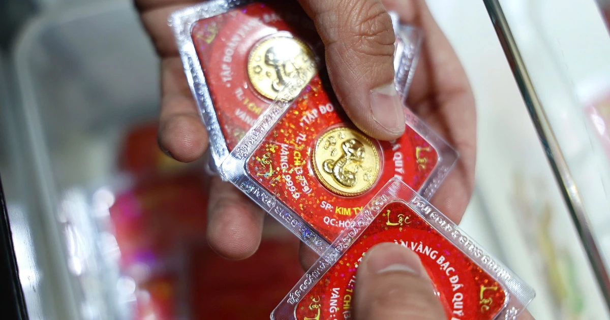 Giá vàng nhẫn tăng lên mức cao kỷ lục