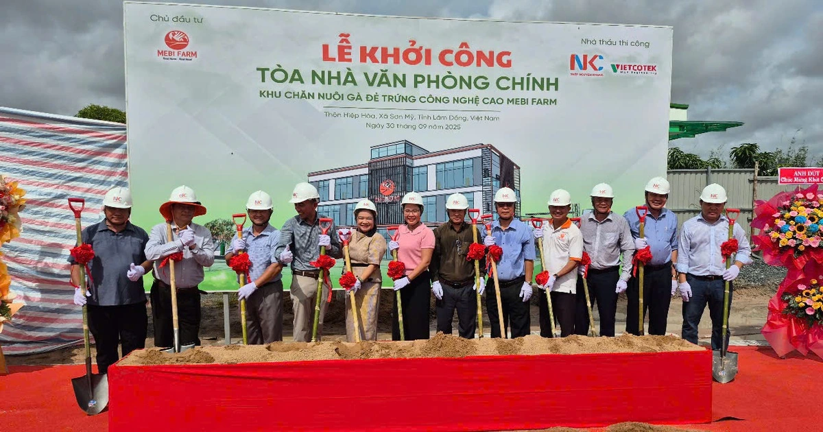 Mebi Farm khởi công tòa nhà điều hành thông minh