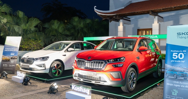 Skoda đem 2 mẫu xe Kushaq và Slavia giới thiệu cộng đồng người CH Séc tại Việt Nam