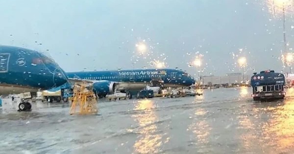 9 tháng đầu năm, hàng nghìn chuyến bay bị hủy do mưa bão