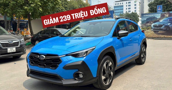 Subaru Crosstrek nhận ưu đãi sâu nhất kể từ khi ra mắt: Giảm tới 239 triệu đồng nhưng vẫn đắt ngang Santa Fe ‘đập hộp’