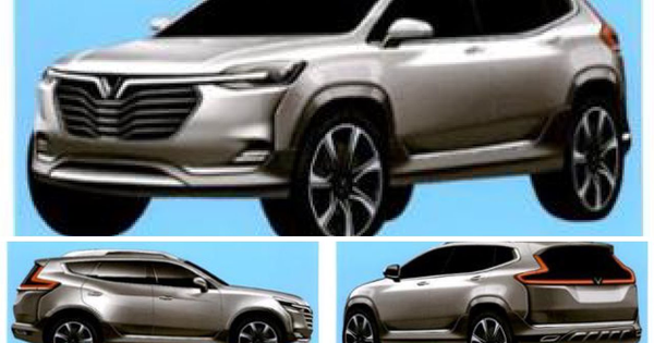 Vừa công bố thiết kế mẫu xe xăng lạ của VinFast