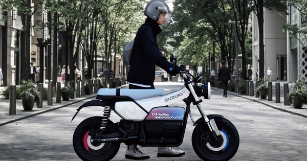 Suzuki chính thức ra mắt mẫu xe máy điện hoàn toàn mới, mang phong cách giống hệt 'Charly cúc cu'