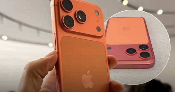 Lý do iPhone 17 Pro Max màu cam bỗng chuyển sang hồng