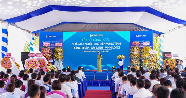 DNP Water cùng Samsung E&A khởi công dự án hạ tầng nước thô liên vùng đầu tiên của Việt Nam, giải quyết bài toán nước sạch cho 2 triệu dân vùng ĐBSCL