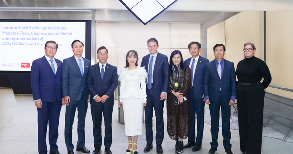 Lãnh đạo HDBank thăm Sàn giao dịch chứng khoán London dịp Tổng Bí thư thăm chính thức Vương quốc Anh