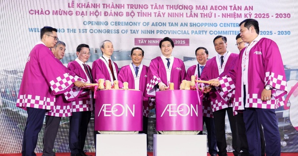 AEON khai trương TTTM Tân An, tăng tốc mở rộng với mô hình quy mô vừa