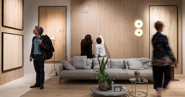 Gạch khổ lớn tiếp tục khuấy đảo sự kiện nội thất thường niên