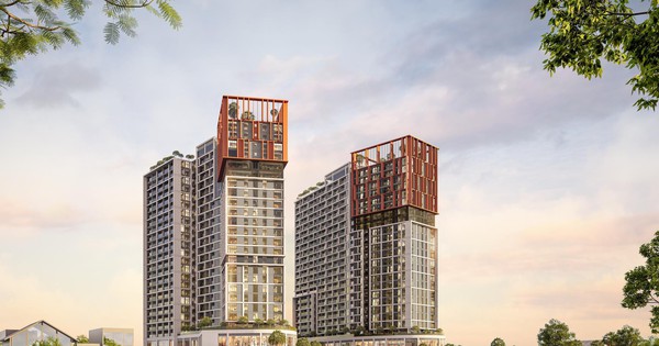 Biểu tượng “Song lân chầu nhật” và tinh thần phương Đông trong thiết kế Cora Tower