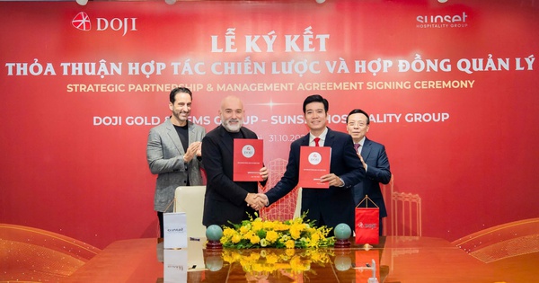 DOJI và Sunset Hospitality hợp tác nâng tầm tinh hoa ẩm thực tại Việt Nam
