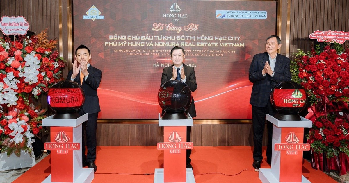 Phú Mỹ Hưng ‘bắt tay’ Nomura phát triển Hồng Hạc City, khách hàng 'lợi đơn lợi kép'
