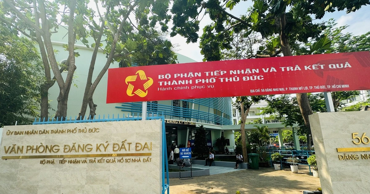 Tổ chức lại Văn phòng đăng ký đất đai TP.HCM