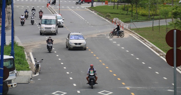 Vì sao đường song hành Võ Nguyên Giáp hoàn thiện đã gần 2 năm, nay mới chính thức thông xe?