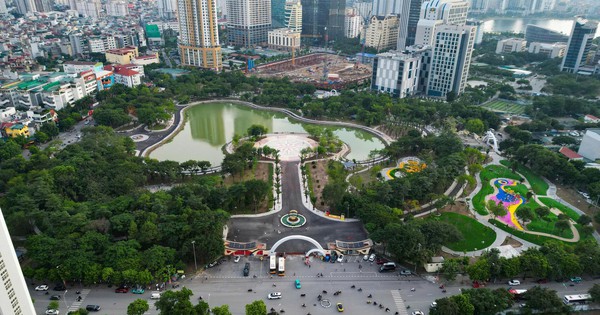 Hà Nội: Diện mạo mới công viên Cầu Giấy sau cải tạo