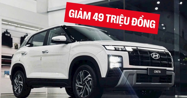 Hyundai Creta giảm giá tới 49 triệu tại đại lý, giá thực tế rẻ ngang SUV hạng A