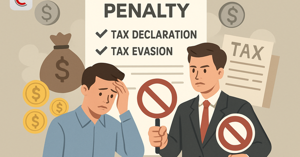 Hộ kinh doanh lưu ý: Chi tiết các mức phạt cho hành vi kê khai sai, trốn thuế