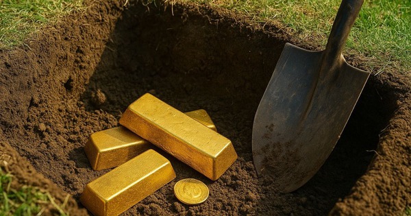 Đào đất làm hồ bơi trong vườn, phát hiện kho báu đầy vàng trị giá 21 tỷ đồng đựng trong túi nhựa