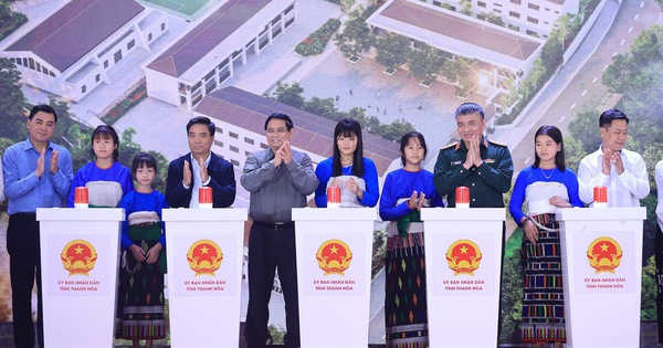 TỔNG THUẬT: Khởi công xây dựng các trường phổ thông nội trú tại các xã biên giới đất liền