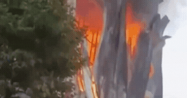 Cháy lớn ở kho nước hoa, hiện trường ám ảnh