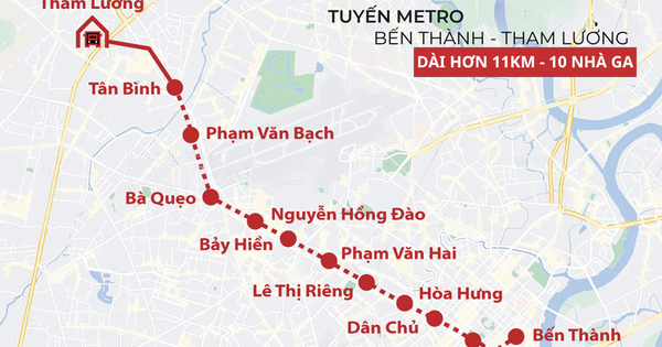 Chỉ hơn 2 tháng nữa, siêu dự án metro 47.900 tỷ đồng dài 11 km kết nối trung tâm TP.HCM với cửa ngõ Tây Bắc sẽ khởi công