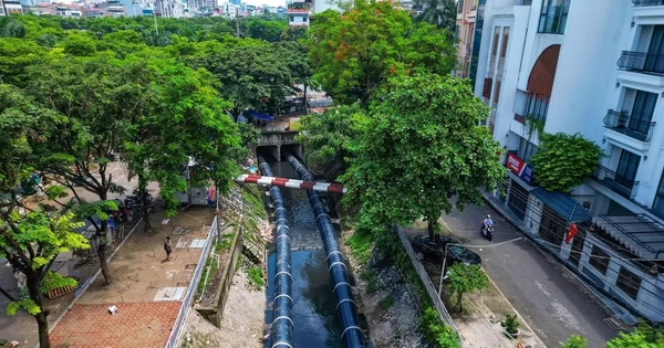 Hà Nội chi 869 tỷ đồng xây công trình khẩn cấp để bổ cập nước sông Tô Lịch và chống ngập