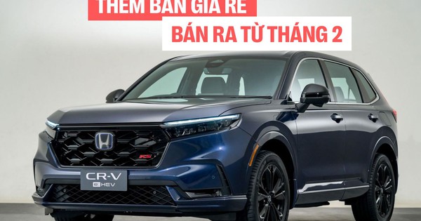 Lộ thông tin Honda CR-V e:HEV 2026 sắp bán tại Việt Nam: Cụm cần số phím bấm, thêm bản giá rẻ cho người thích xe hybrid, bán ra ngay tháng 2