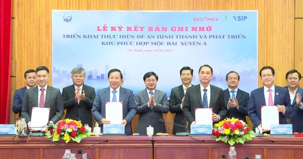 Liên danh Becamex - VSIP - VRG 'bắt tay'  tỉnh Tây Ninh, lập khu phức hợp 1.500ha tại cửa ngõ Mộc Bài