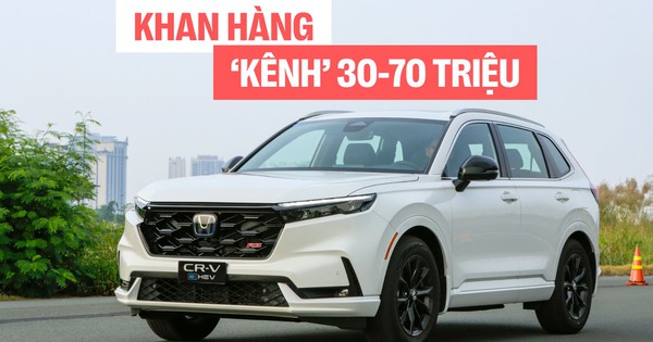 Sắp chuyển sang lắp ráp, Honda CR-V e:HEV RS nhập Thái 'kênh' tới 70 triệu đồng tại đại lý